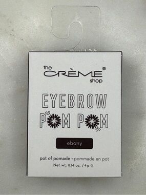The Crème Shop Eyebrow Pom Pom Pomade - Ebony